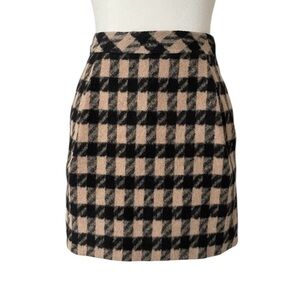 REDYAZEL Plaid Pencil Skirt Japanese JFashion Brand
